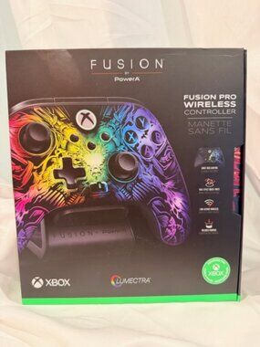 PowerA Fusion Pro Wireless Controller Lumectra RGB Xbox Series X|S Xbox One PC